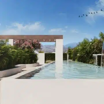 New 4 Bedroom Modern penthouse apartment on The New Golden Mile Estepona with Sea Views Picture 11