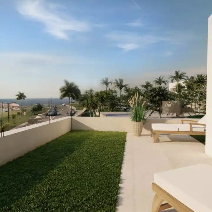 Brisas del Mar Estepona New Villa 4 bedrooms with Private Pool in the garden and amazing Sea, Golf and Mountain Views Picture