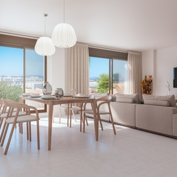 Las Mesas Homes II Estepona, Penthouse with great Terrace and Views over the Town towards the Sea Picture 2