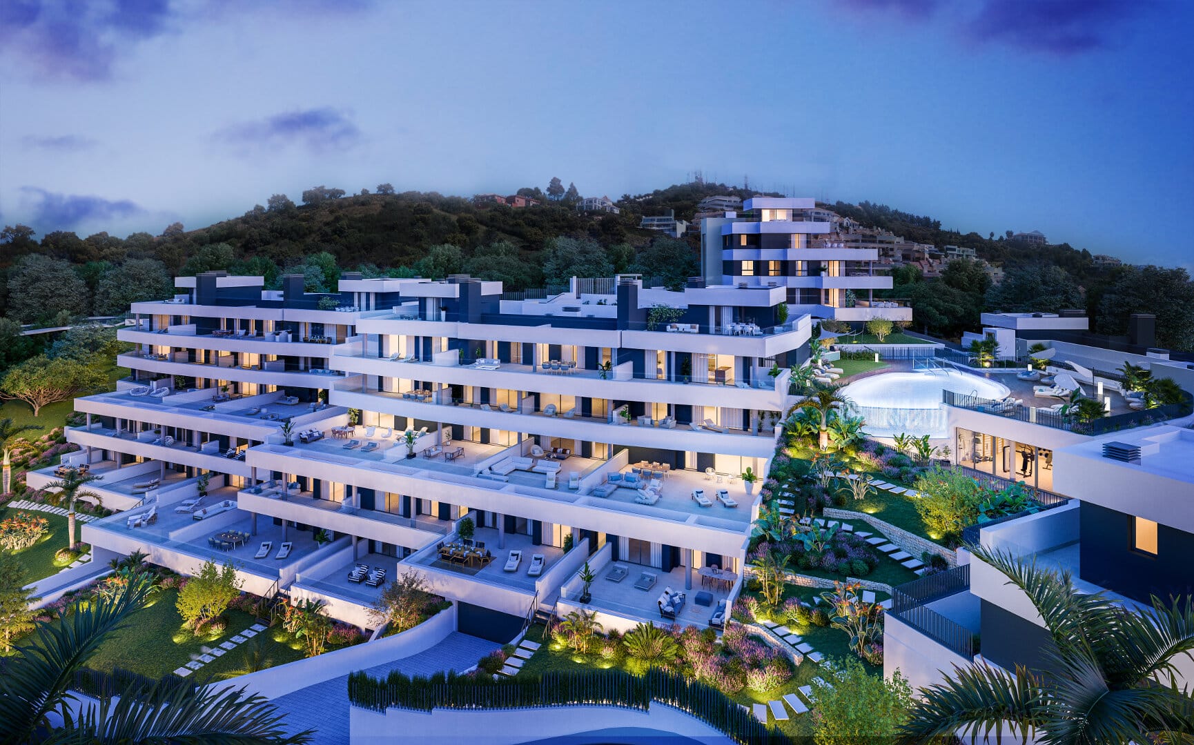 MedBlue – Luxury apartments and penthouses with incredible sea views in Los Monteros, Marbella Picture