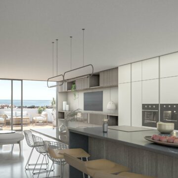 AURUM Apartments and Penthouses, a contemporary architectural style in a magnificent location facing the Mediterranean by anyone desired. Picture 2