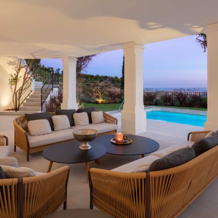 Exceptional Andalusian Mansion with Remarkable Scenery Sitting on the Summit of El Madronal, Benahavis Picture