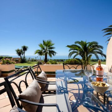 Unique Multi-Level Beachfront Townhouse located in a Gated Community near Estepona Town Picture 13