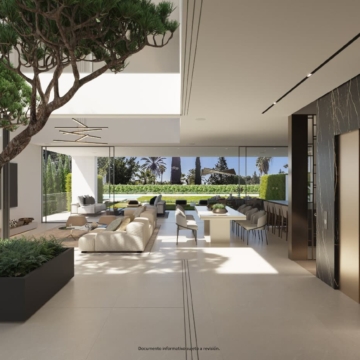 Brand new luxurious modern Mediterranean house in the private and secure boutique development of Vilas6, in Atalaya de Rio Verde, Nueva Andalucia.Auto Draft Picture 0