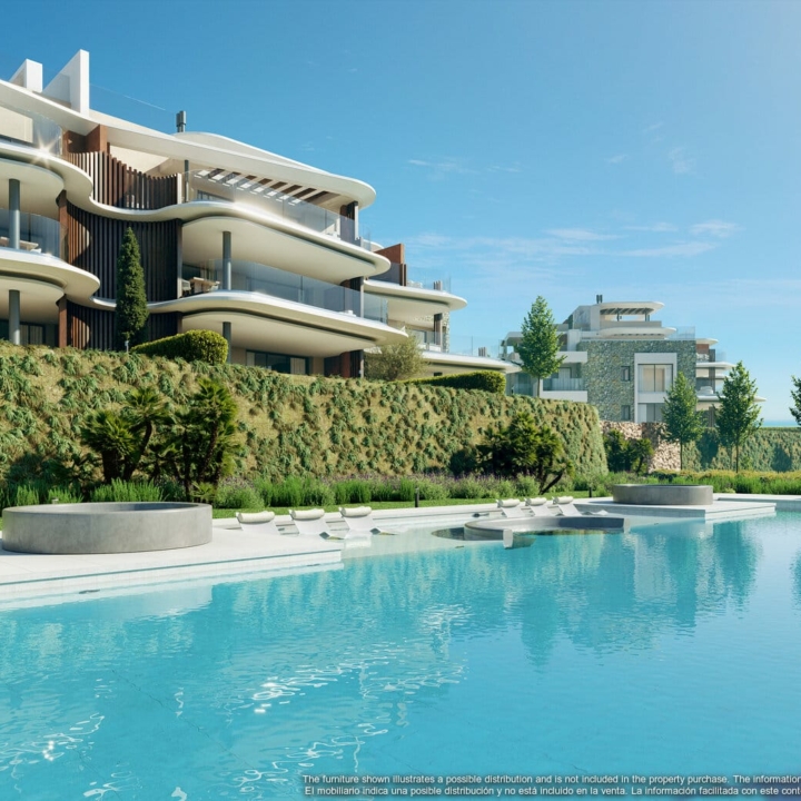 Gorgeous Two Bedroom, Plus Office Space Ground Floor Apartment With Spectacular Views in New Sabinas Real de La Quinta Picture