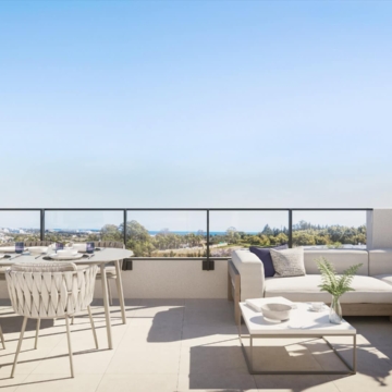 New Three bedroom Penthouse with Sea Views in Aranya Estepona Close to La Resina Golf Picture