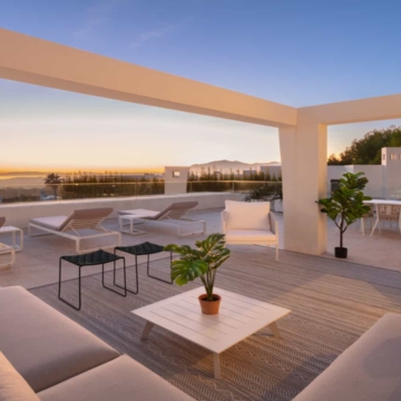 Striking Duplex Penthouse with Panoramic Views in a Private Enclave of Sierra Blanca, Marbella Picture 0