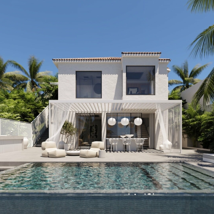 5-Bedroom Off-Plan Scandinavian Villa Within Walking Distance in Puerto Banus and the Beach  in Nueva Andalucia, Marbella Picture