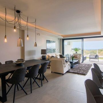 Beautiful Three Bedroom Contemporary Ground Floor Apartment with Sea Views in Azahar de Marbella, Nueva Andalucia Picture 3