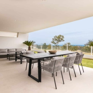 Beautiful Three Bedroom Contemporary Ground Floor Apartment with Sea Views in Azahar de Marbella, Nueva Andalucia Picture 2