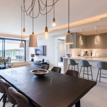 Beautiful Three Bedroom Contemporary Ground Floor Apartment with Sea Views in Azahar de Marbella, Nueva Andalucia Picture 4