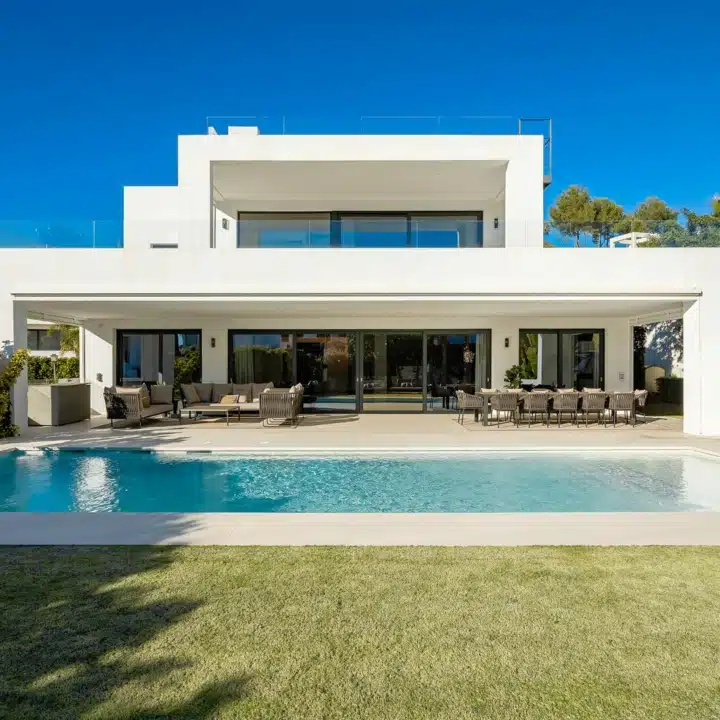 Very Private, Contemporary Villa in the Gated Community Los Olivos, Nueva Andalucia Marbella Picture