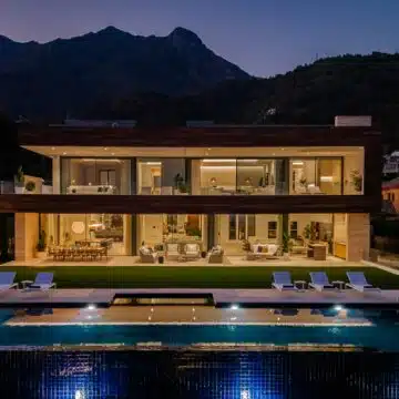 Newly Built Magnificent Modern Mansion in the Sought-After Natural Area with Remarkable Views in Marbella Picture 3