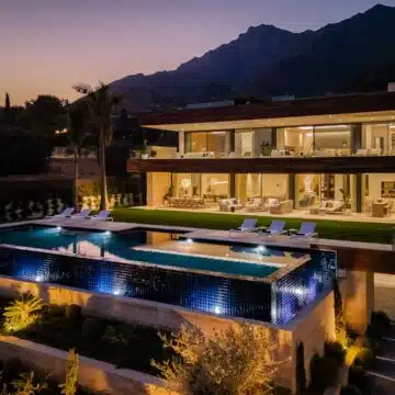 Newly Built Magnificent Modern Mansion in the Sought-After Natural Area with Remarkable Views in Marbella Picture 2