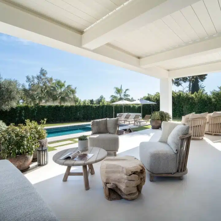 Stylish Andalusian Brand New Villa located near Marbella’s finest beaches and amenities in Los Monteros, Marbella East Picture