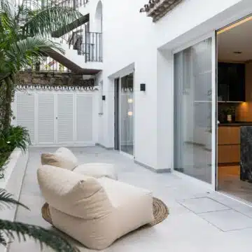 Newly Renovated Modern Townhouse with Majestic Views in Prestigious Andalusian Urbanisation in The Golden Mile, Marbella Picture 7