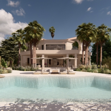 Elegantly Renovated Villa with Majestic Mountain Views in the sought-after neighborhood of La Cerquilla, Nueva Andalucia Picture 0
