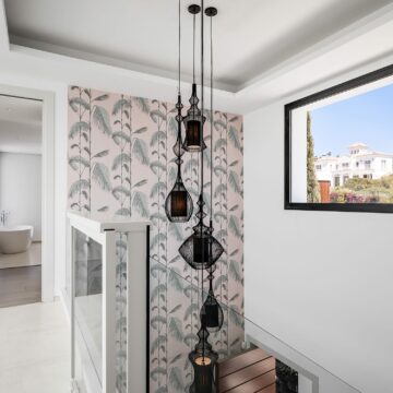 Contemporary Luxury Villa in the Prestigious Gated Community Los Olivos in Nueva Andalucia Marbella Picture 12