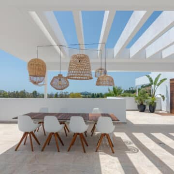 Stunning Atalaya Hills Penthouse with amazing open views of the Atalaya golf course, across to the Mediterranean Sea Picture