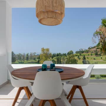 Stunning Atalaya Hills Penthouse with amazing open views of the Atalaya golf course, across to the Mediterranean Sea Picture 0