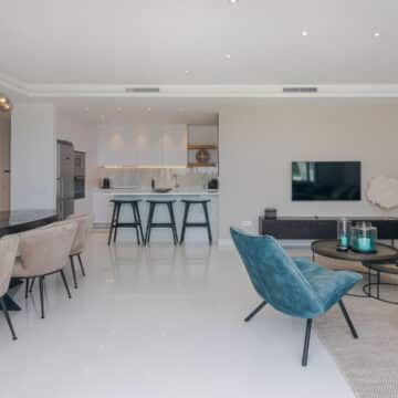 Stunning Atalaya Hills Penthouse with amazing open views of the Atalaya golf course, across to the Mediterranean Sea Picture 3