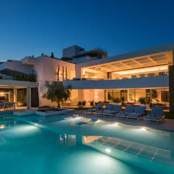 Elegant, Impressive Modern Villa in Los Flamingos Golf Resort offering amazing open views to the Mediterranean Picture 66