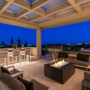 Elegant, Impressive Modern Villa in Los Flamingos Golf Resort offering amazing open views to the Mediterranean Picture 70