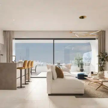 Lagumare41 apartments and penthouses with refined architecture on the New Golden Mile in Estepona Picture 0