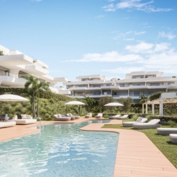 Lagumare41 – Beautiful 2-bedroom apartment with sea views in Estepona Picture 0