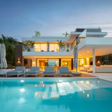 Newly built contemporary style modern villa in the coveted Golf Valley of Nueva Andalucía Picture 14