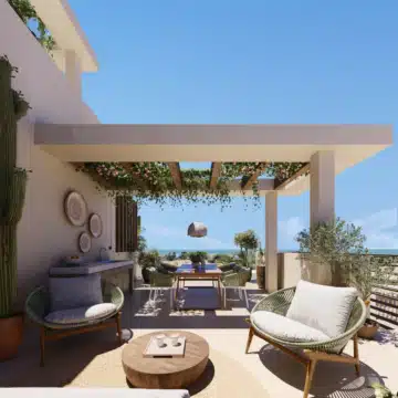 Earth Golden Mile Residences 4 bedroom Penthouse walking distance to Puente Romano Hotel & Beach Picture 15