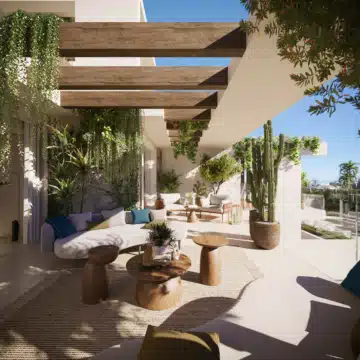 Earth Golden Mile Residences 4 bedroom Penthouse walking distance to Puente Romano Hotel & Beach Picture 13