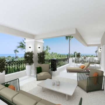 Refurbished apartment with sea views in Altos Reales, Marbella Picture 36