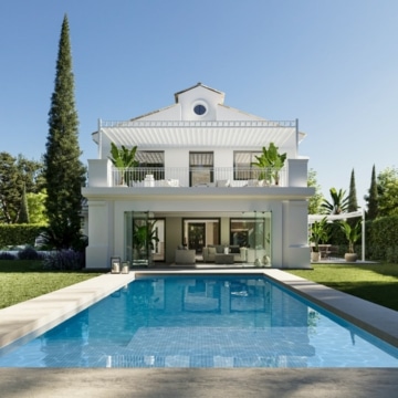 Modern luxury living villa in the prestigious area of Nueva Andalucia, Marbella Picture 9