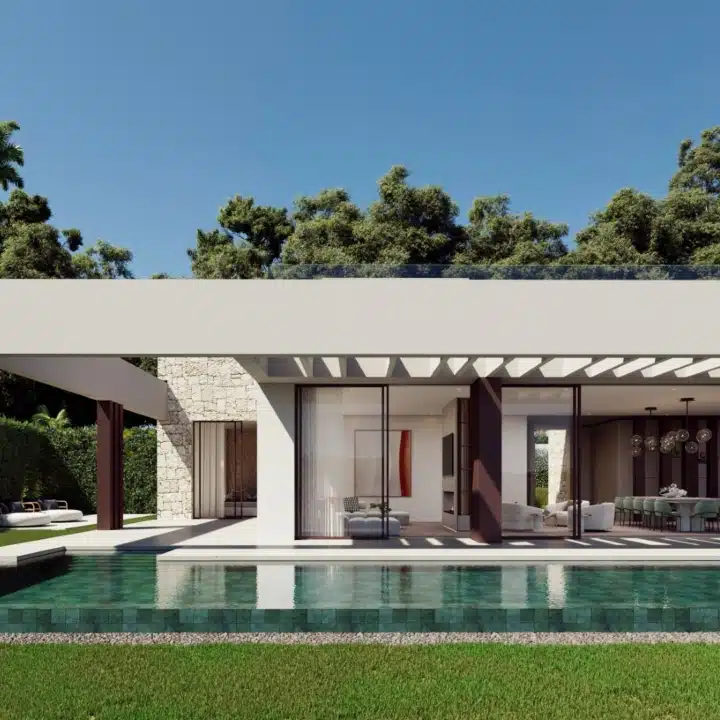 Luxury Villa situated on frontline golf in Nueva Andalucia, Marbrella Picture