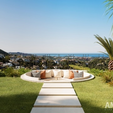 A villa with spacious living areas and unique details in La Quinta, Benahavis Picture 2