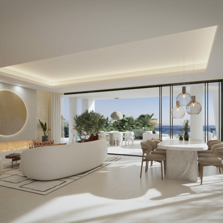 Black Pearl-Exclusive luxurious frontline beach villa in Marbesa, Marbella East Picture