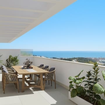 Calma Mijas – A residential development of homes with breathtaking sea views in Cala de Mijas Picture 0