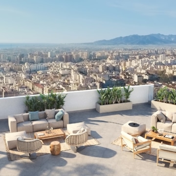 Luxury 3 bedroom apartment in AQ Urban Sky with stunning views of Malaga City Picture 8