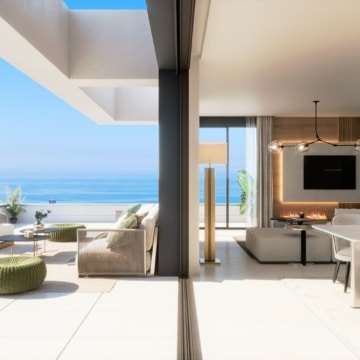 MedBlue – 3 bedroom apartment with breathtaking sea and mountain views in Los Monteros, Marbella Picture 18