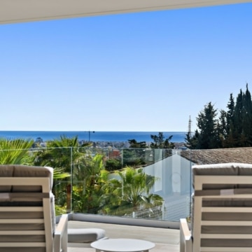 Luxury new built villa with sea and mountain views in Cancelada, Estepona Picture 12