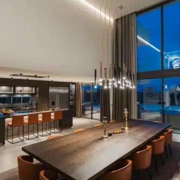 Luxurious 4-bedroom villa with panoramic golf and mountain views in La Alqueria, Benahavis Picture 34