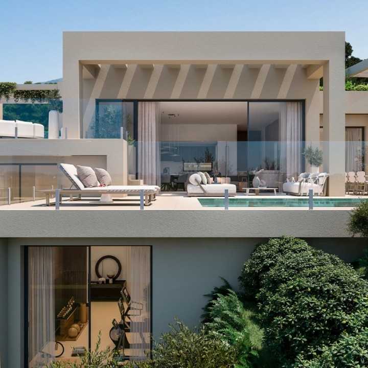 La Finca de Jasmine – Villa Tomillo S has stunning garden and sea views in Benahavis Picture