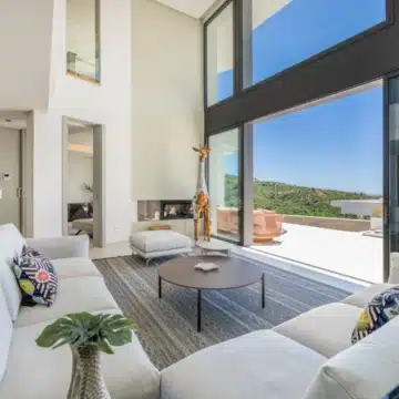 Brand new modern villa with stunning sea views in Lomas de la Quinta, Benahavis Picture 0