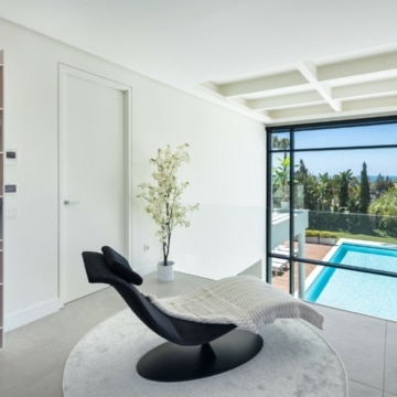 Modern villa with stunning sea and mountain views in Marbesa, Marbella East Picture 3