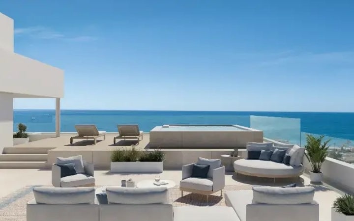 Zenity Indigo – Elegant 3-bedroom apartment with sweeping sea views in Estepona Picture