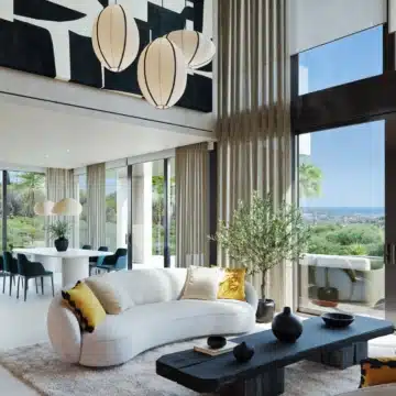 Two plots with project and license with sea views in the prestigious Nueva Andalucia Picture 1