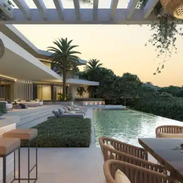 Villa project on a plot in an exclusive residential enclave of La Cerquilla, Nueva Andalucia Picture 1