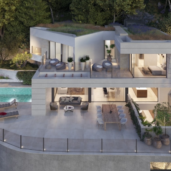 Pinares Hills Málaga – Villa Castaño with panoramic sea views in Málaga Picture