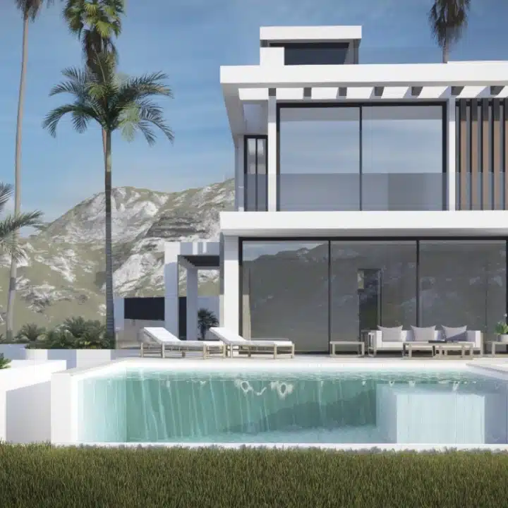 Villa project offering a modern and comfortable living in Buenas Noches, Estepona Picture
